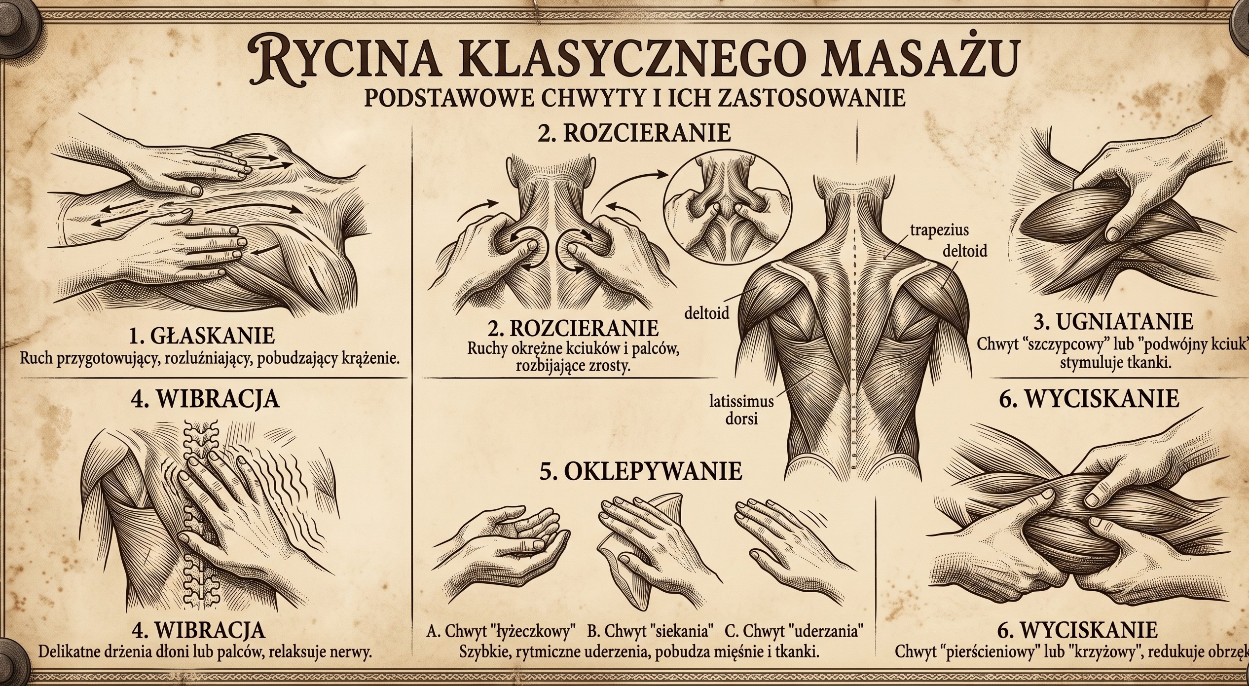 Masaż klasyczny całego ciała